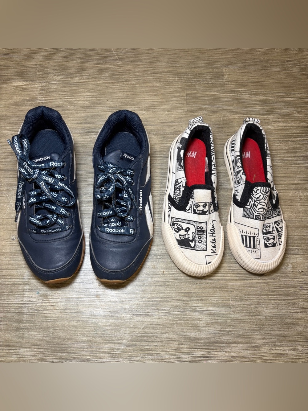 Reebok, H&M Kids Sneakers bundle boys size 13